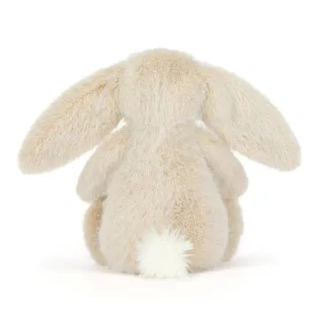 Jellycat zeko Wheat Flufflet s bijelim repićem