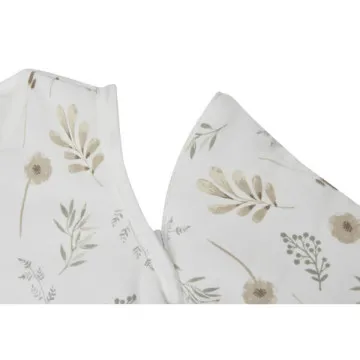 JOLLEIN Dječja vreća za spavanje 110 cm uklonjivi rukavi Wild Flowers