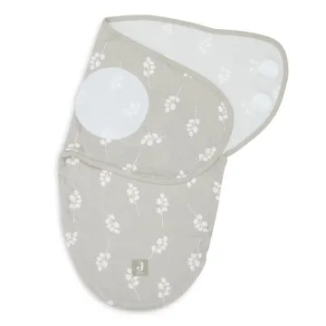 JOLLEIN Vreća za spavanje za bebe Swaddle Twig Olive Green 0-3 m
