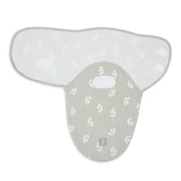 JOLLEIN Vreća za spavanje za bebe Swaddle Twig Olive Green 0-3 m