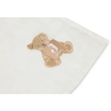 JOLLEIN Tetra pelene 115x115 cm Swaddle Teddy Bear (2 kom)