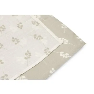  JOLLEIN Tetra pelene 115x115 cm Swaddle Twig Olive Green (2 kom)