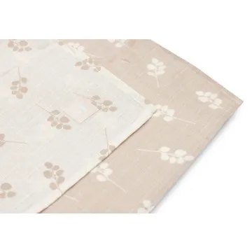 JOLLEIN Tetra pelene 115x115 cm Swaddle Twig Wild Rose (2 kom)