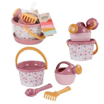 Little Dutch Pink Set 5 igračaka za pijesak i plažu