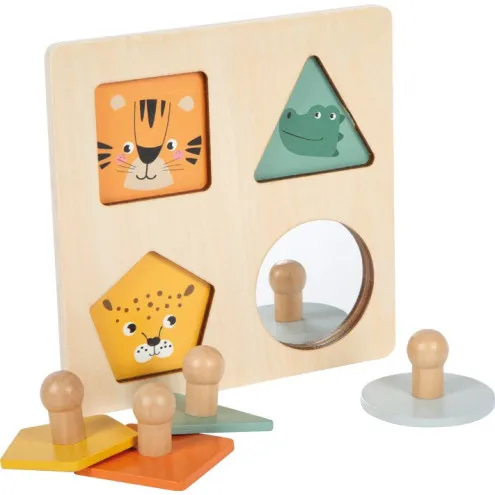 Small Foot drvena Montessori slagalica za djecu 12m+