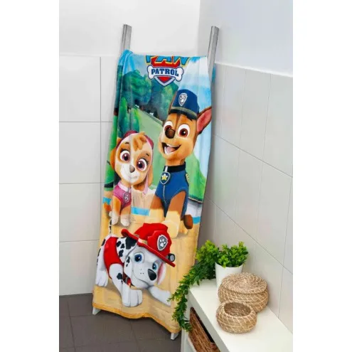 HERDING Dječji ručnik za plažu 75x150 cm Paw Patrol