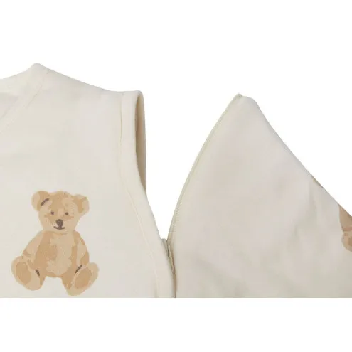 JOLLEIN Vreća za spavanje za bebe 90 cm Uklonjivi rokavi Teddy Bear
