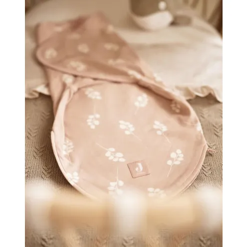 JOLLEIN Vreća za spavanje za bebe Swaddle Twig Wild Rose 0-3 m